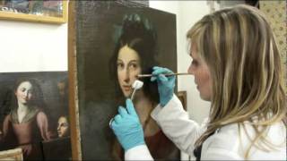 fine art restoration workshop in italy