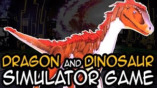 Dragon and Dinosaur simulator game
