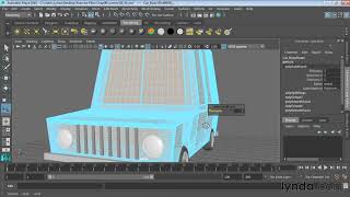 #48 Курс Maya 2017 Essential Training. Сглаживание моделей и управление деталями