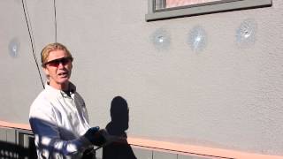 how to patch insulation holes
