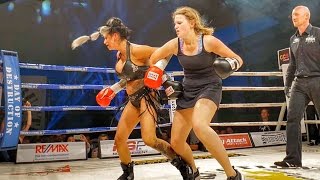 Lingerie Boxing at Day of Destruction 11 - Lia Joyce vs Carolin Ott
