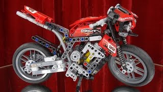 "LEGO TECHNIC 8051 MOTORRAD CHINA FAKE" -Wie gut ist die Kopie !