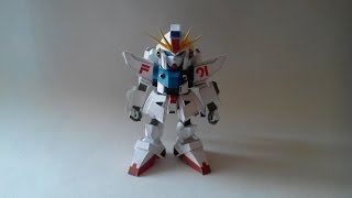 Как сделать трансформера из бумаги (3 часть) - Transformer origami (Part 3)