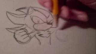 HOW I DRAW SHADOW THE HEDGEHOG