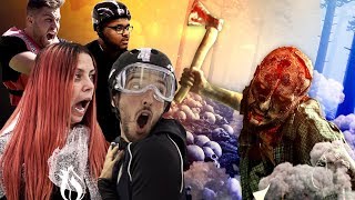 APOCALIPSIS ZOMBIE vs la NEW LEVEL | Makiman, Patty Dragona, Fixfive y Camilo Games