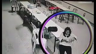 Fantasma ataca a Mujer en Hotel embrujado   Poltergeist