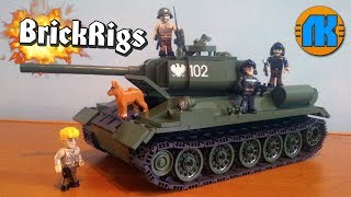 COOL TANK T-34 85 RUDY \ DESCARGAR GAME \ Brick Rigs FREE DOWNLOAD \ СКАЧАТЬ БРИК РИГС !!!