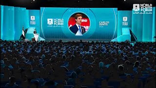 Carlos Sentis speaks at the Closing ceremony of the World Youth Forum（complete）