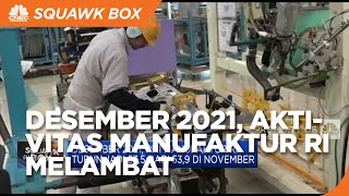 Desember 2021, Aktivitas Manufaktur RI Melambat