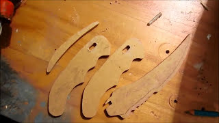 Как сделать складной нож/Flip knife CS:GO из дерева?