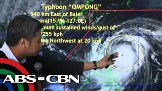 WATCH: Signal no. 3 raised in more areas as Ompong nears