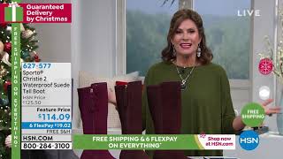 Sporto Christie 2 Waterproof Suede Tall Boot