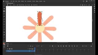 Cara membuat gambar vas bunga di Animate