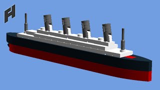 How to Build the Titanic (Microscale Lego Toy)