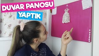 DIY - Kendin Yap | Duvar Panosu Nasıl Yapılır ? - Wall Panel