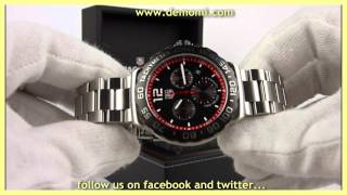 TAG Heuer CAU1116.BA0858 Formula One chronograph black dial