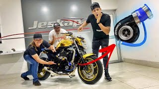 FINALMENTE A Xj6 TURBO DO RENATO GARCIA FICOU PRONTA!!