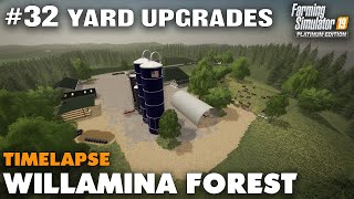 Willamina Forest #32 Expanding The Cow Yard, Farming Simulator 19 Timelapse, Seasons