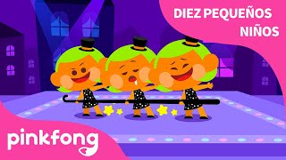 Diez Pequeños Niños Zapateando | ¡Tap, tap, tap! |Aprende Números | Pinkfong Canciones Infantiles