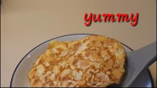 BREAD CRUSHED OMELETTE