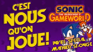C'est Nous Qu'on Joue - Sonic's Gameworld (Sega Pico) [Invité Spécial : Mathieu St-Onge]
