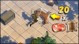 Last Day on Earth: Survival - ЧИТЕР ИЛИ ХАКЕР? 20 МЯСА И 20 ШКУРЫ С 1 ОЛЕНЯ! РЕЙД БАЗЫ Player7521
