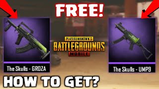 How To Get Free Gun Skins In Pubg Mobile - Get Free Skins In Pubg Mobile ?✔