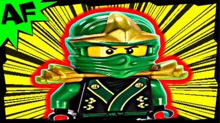 GREEN NINJA Kimono ZX - Lego Ninjago Minifigure Character Encyclopedia Animated Review