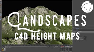 Height Map Landscapes in Cinema 4D - Tutorial