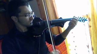 Cantini X-Evon 5 strings electric violin (piano midi sound)
