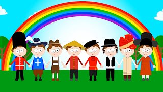 Песенка для детей. Привет на всех языках. Hello songs kids. Бим-Бом ТВ
