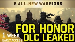 For Honor DLC LEAKED - NEW For Honor CLASSES , For Honor Champion Status & more! (For Honor News)