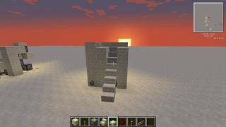 Minecraft Механизмы 30 - Скрытая лестница в шкафу