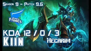 AFs Kiin HECARIM vs SYLAS Top - Patch 9.6 KR Ranked