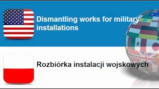 Learn Polish = Topic = Construction work