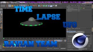 Time Lapse -  Процесс создания  простого НЛО
