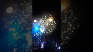 Happy new year 2018 in Barcelona spain