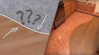 Стык плитки и ламината. Простой и быстрый способ стыковки