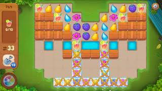 Gardenscapes Level 764 Walkthrough "No Boosters Used"