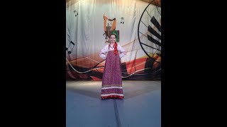 Народный вокал. Конкурс сольное народное пение 2017. Рогова Диана.