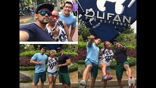 VLOG FITNESS #11  "One Day With Womens physique Indonesia "Shania Andjari" & WFFPRO "Dody Syahputra"