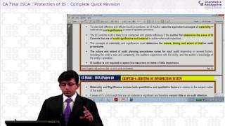 Auditing of Information System | CA Final | ISCA