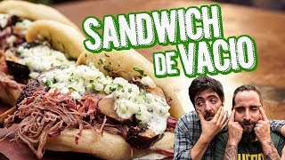 Imperdible Sandwich de Vacío en Pan Bao y Salsa Ranch | Cook & Laucha 2x1