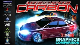 Need for Speed Carbon | Graphics Comparison | ( PS2, PS3, Xbox, 360, GC, Wii, PC, GBA, NDS, PSP )