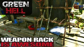 WEAPON RACK IS AWESOME | Green Hell | Let's Play Gameplay | S01E13
