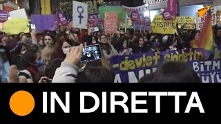 #Istanbul: protesta contro la violenza sulle donne