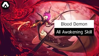 [Kritika] Blood Demon : All Awakening Skill (LV.10) Red & Blue