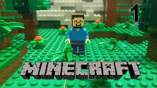 LEGO MINECRAFT Stop Motion Survival Part 1