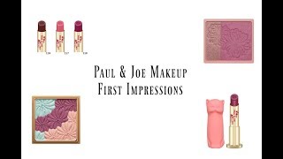 First Time Using Paul and Joe Cosmetics
