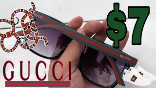 IOFFER REVIEW / $7 GUCCI GLASSES / FAKE DESIGNER | NO ME GUSTARON?